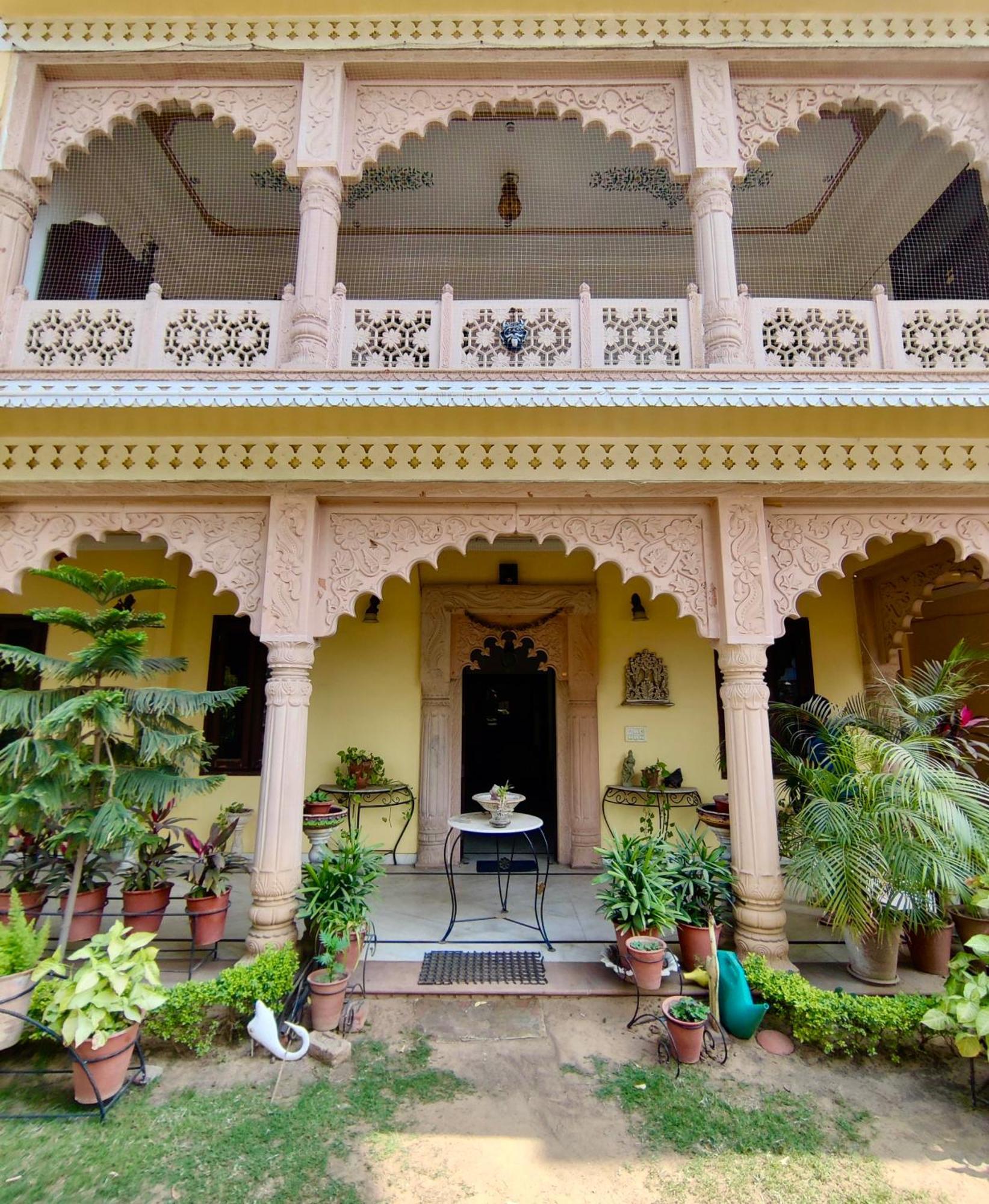 The Kunadi Haveli Jaipur Eksteriør billede