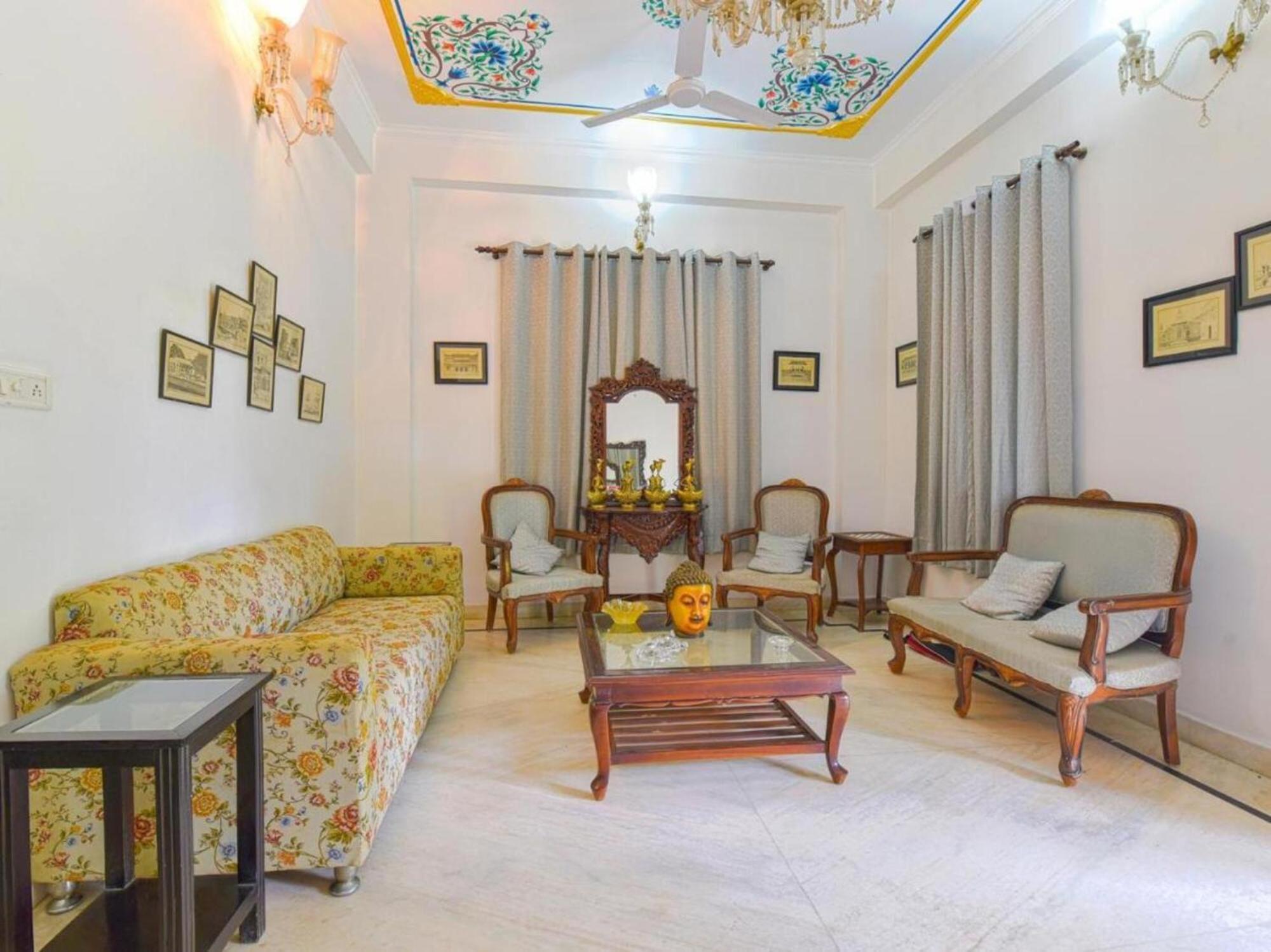 The Kunadi Haveli Jaipur Eksteriør billede